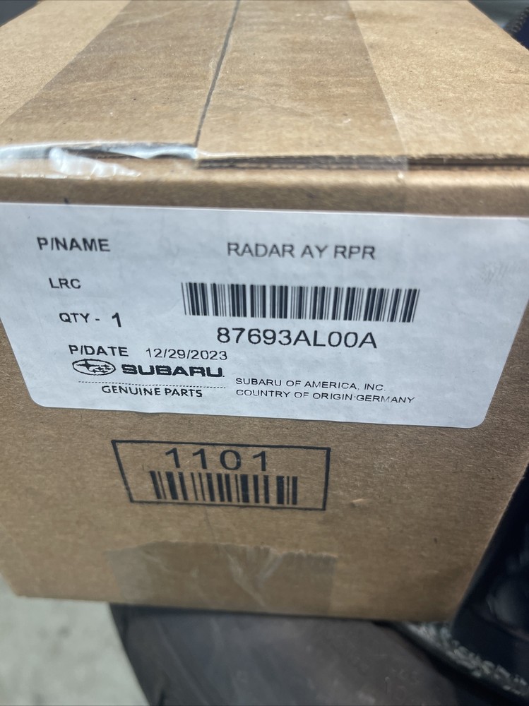 Genuine Subaru Blind Spot Radar 87693AL00A