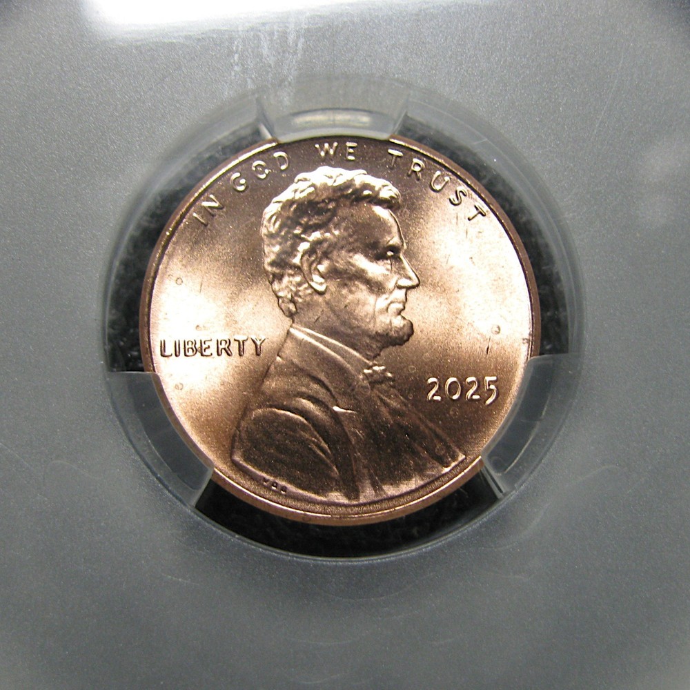 2025 WitterBrick Lincoln Cent MS-64 Red ---- #739C