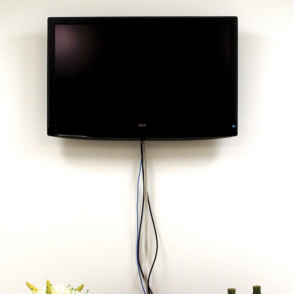 Datacomm Electronics 503331whkit Flat Panel Tv Cable Organizer Kit