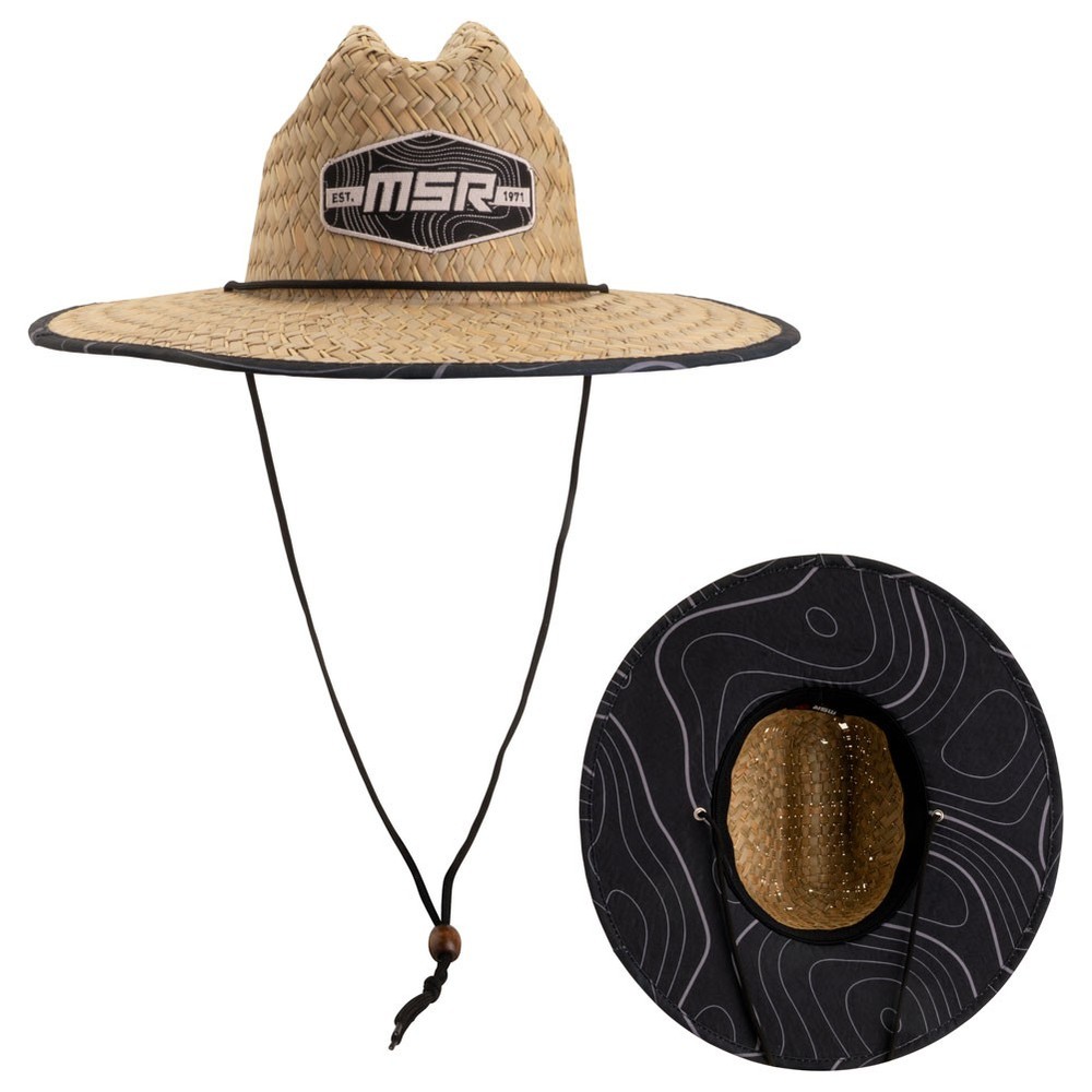 MSR 206-158-0004 Logo Straw Hat