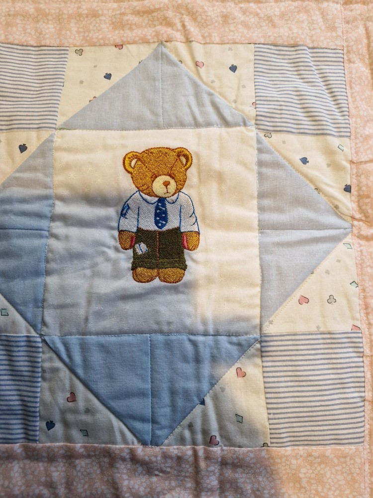 Embroidered blanket with unique design. A real one off purchase.