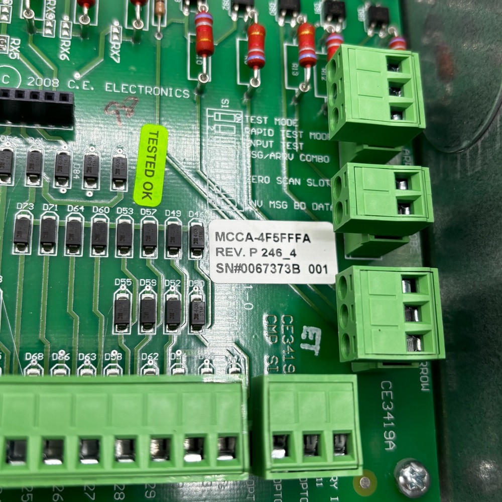 CE ELECTRONICS MCCA-X 15/31 INPUT MICRO COM DRIVER, ELEVATOR CONTROL 🎯