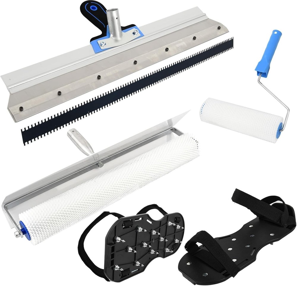 Self Levelling Cement Tool Kit Spike Roller for Self Leveling Cement Epoxy Floor