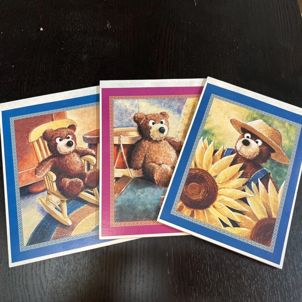 Mead Mailbox Collection Teddy Bear Notepads 1999