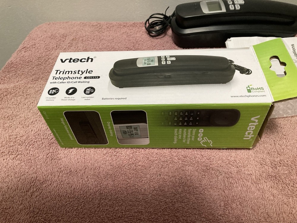 VTech CD1113 Trimstyle Phone with Caller ID/Call Waiting