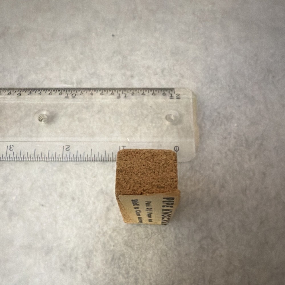 Pipe Knocker Cork Ashtray Cleaner Accessory