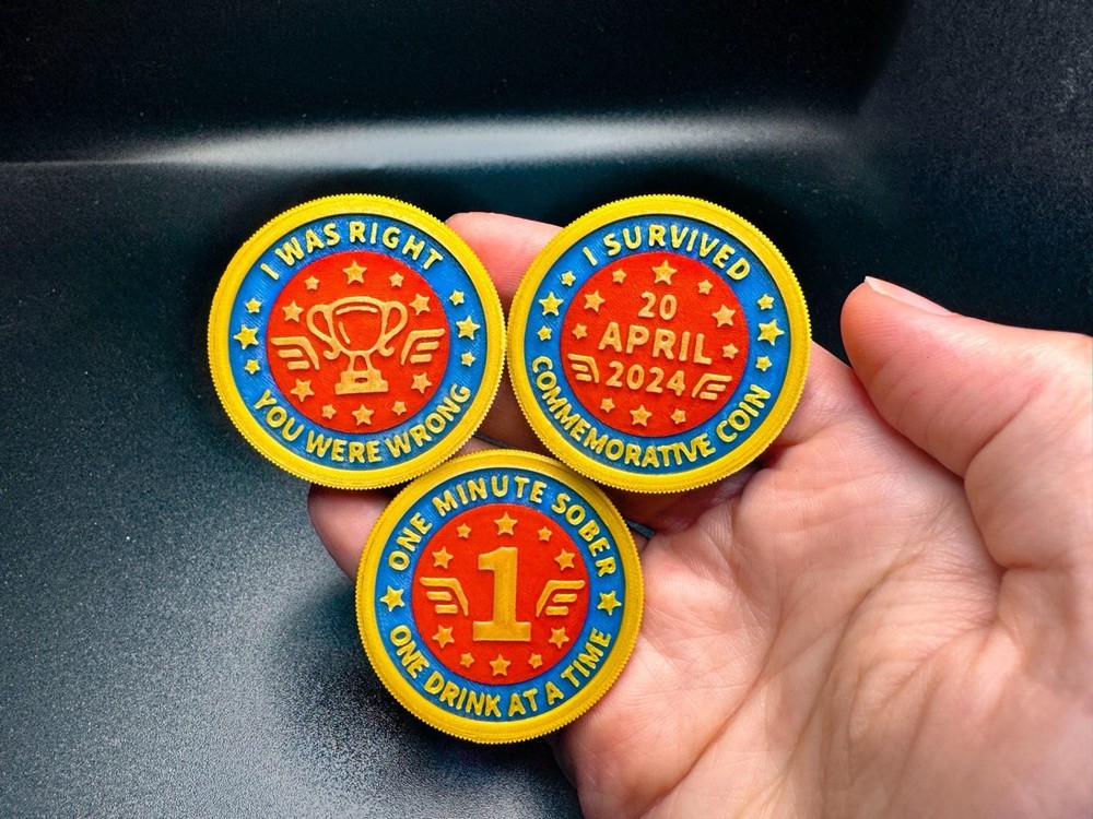 Personal customized commemorative coins are unique.