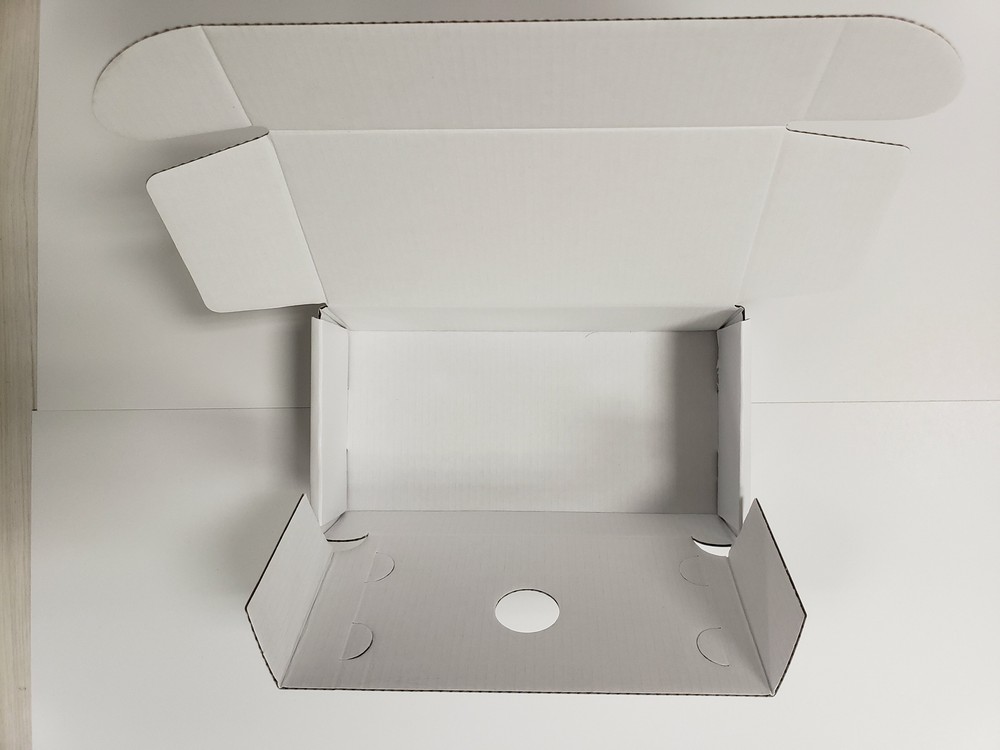 100 pcs E-Flute Large Cell Phone Empty Boxes White Generic