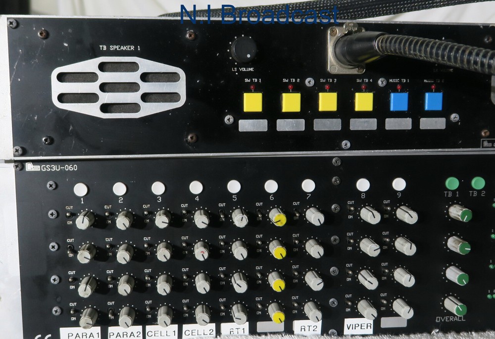 2x Glensound intercom / sound units