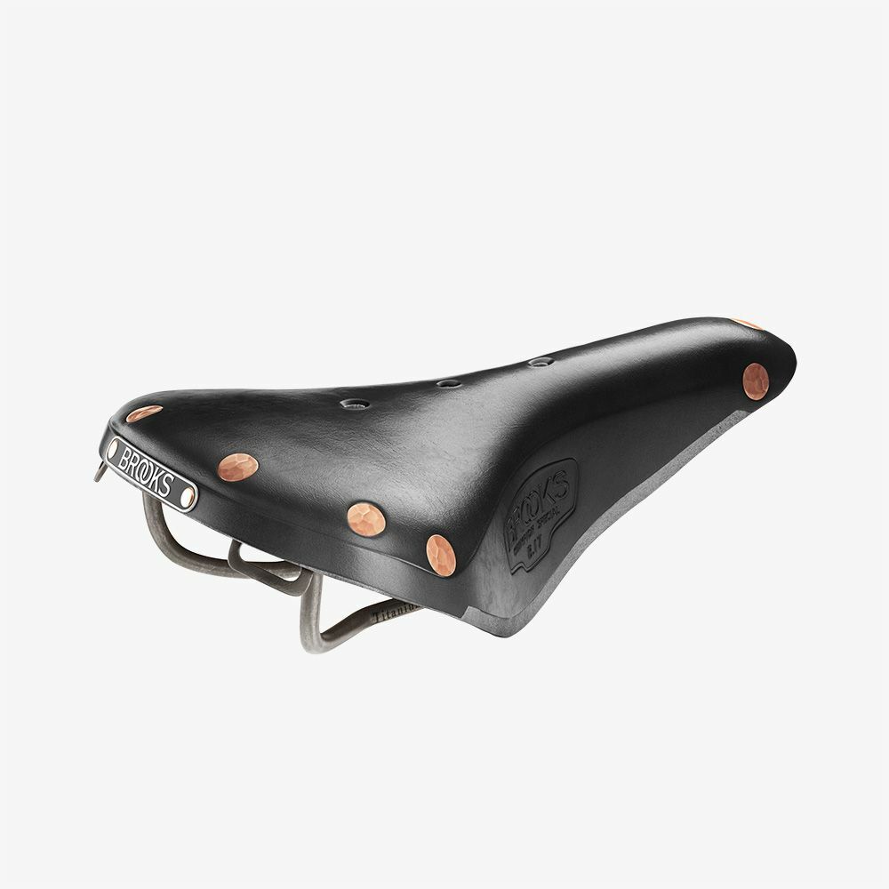 Brooks B17 Titanium Saddle - Black