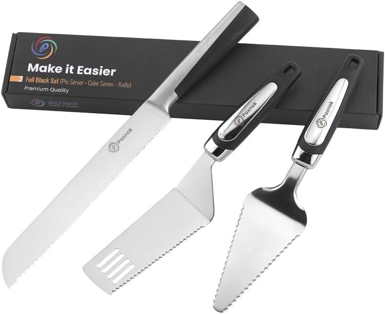 Double Serrated Cake Cutter and Server