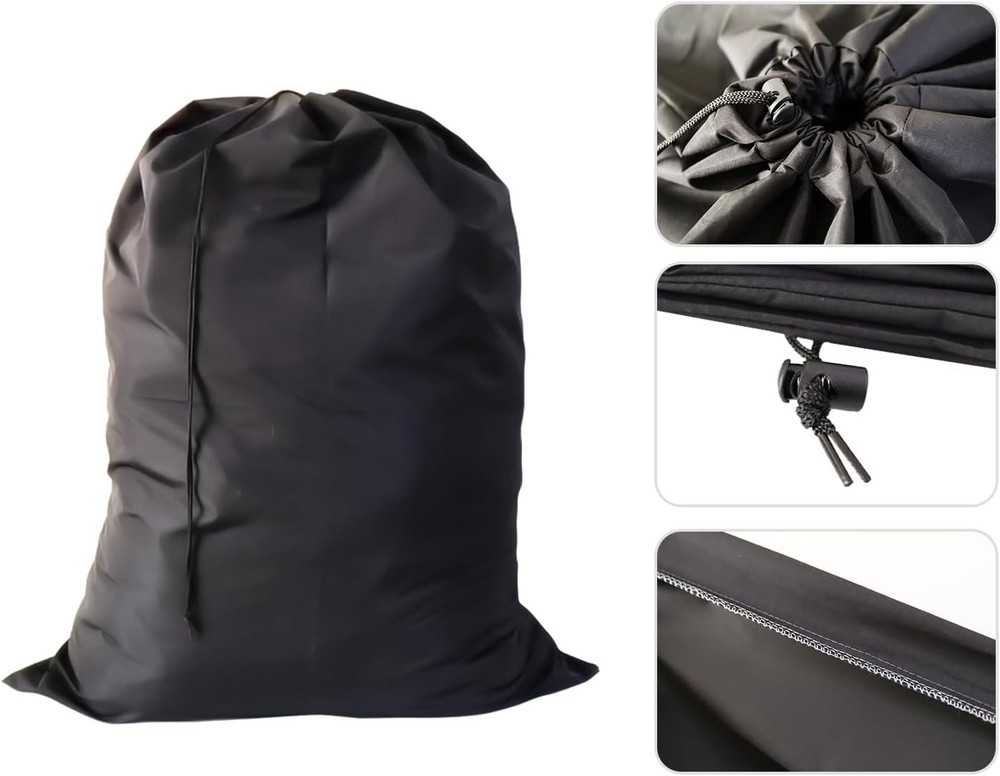 Extra Large Laundry Bag 6 Pack, Travel Laundry Bags with Drawstring Closure, 30"
