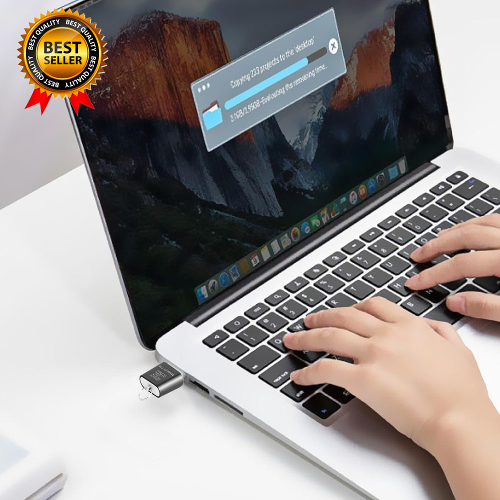 [3 Pack] Card Reader for Android,Micro SD Card to USB Adapter TF Card Reader