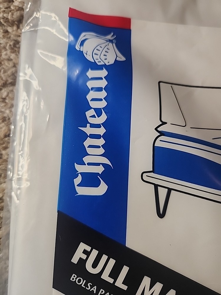 Chateau Full Protective Plastic Full-Size Mattress Bag