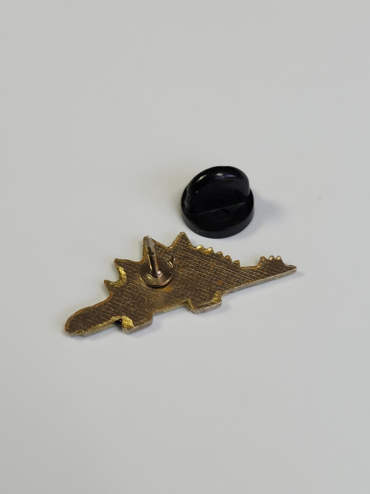 Green Cartoon Dinosaur Lapel Pin