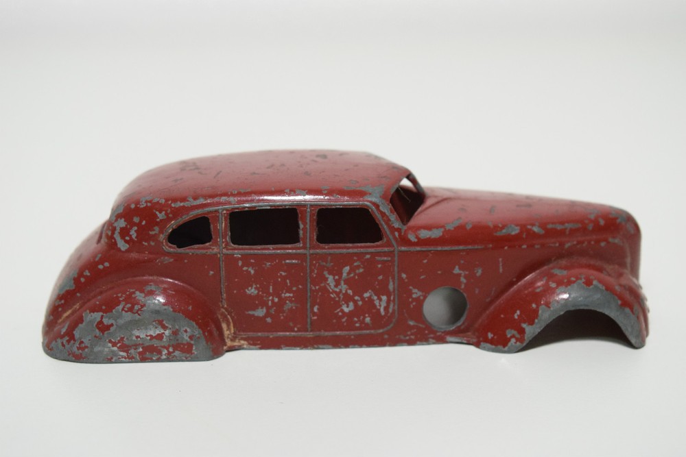 SOLID JUNIOR REMOVABLE BODY BODY ONLY PACKARD RED GOOD CONDITION