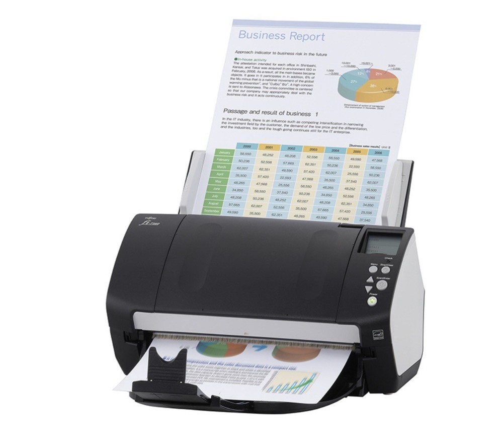 Fujitsu FI-7160 60PPM Color Document Scanner