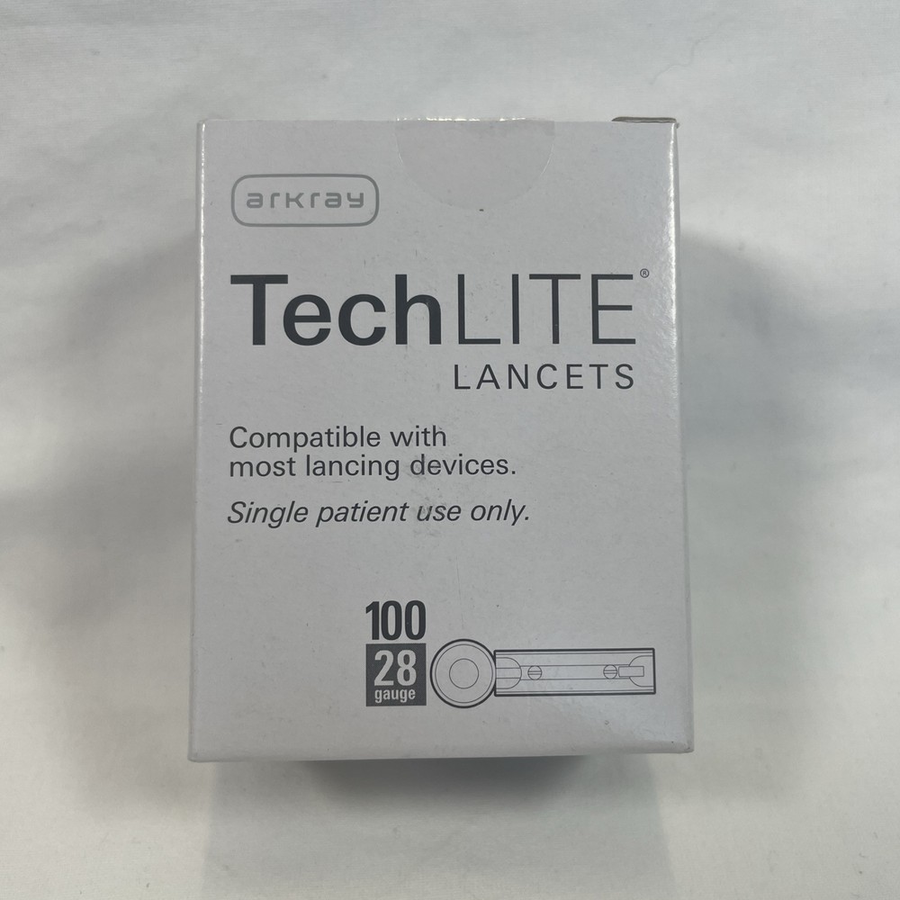 Arkray Tech LITE 100 Lancets 28G