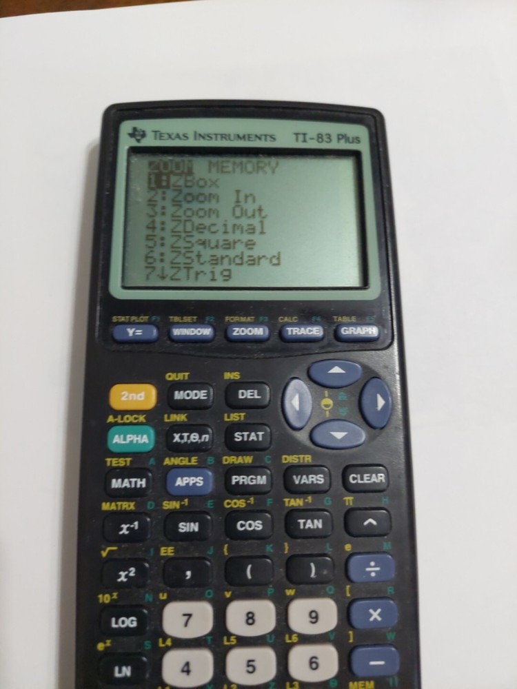 texas instruments ti-83 plus calculator
