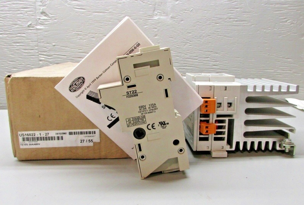 Barber Coleman TE10S Solid State Contactor with PLF 50A 480V