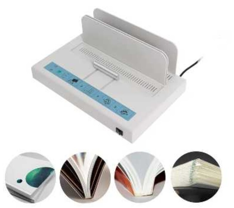 Thermal Binding Machine 500 Sheets Capacity Book Binding Material 110V Bindin...