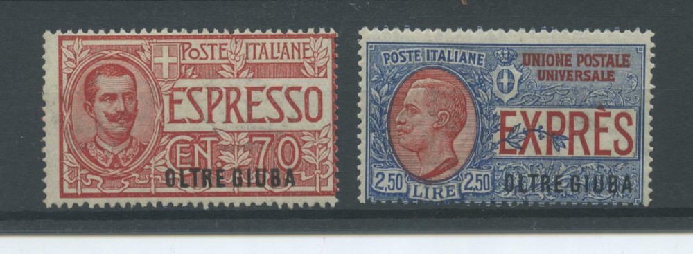 COLONIES BEYOND JUBA 1926 EXPRESSED 2V. 3 **