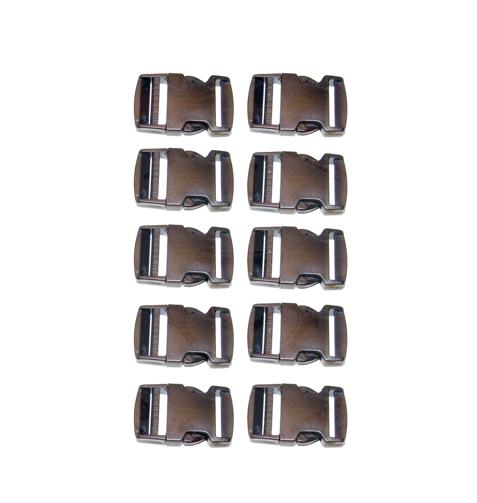 Quick Release Buckle, for 1½" Inch Webbing, Acetal Plastic, 10 Pc. Set
