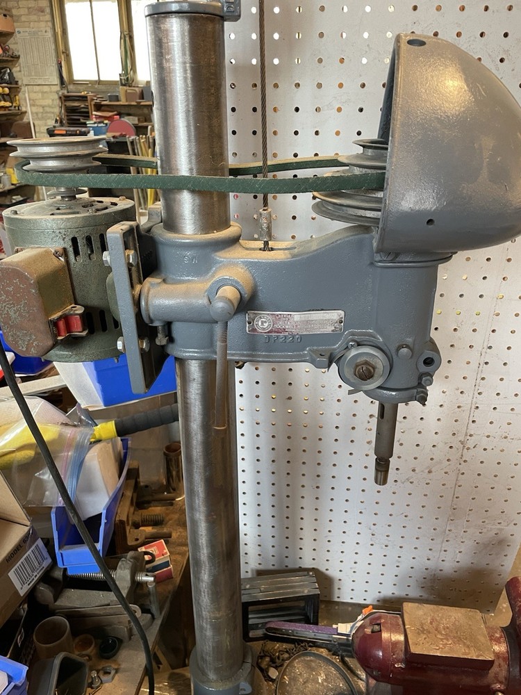 Vintage Delta DP 220 Table / Bench Mount Drill Press