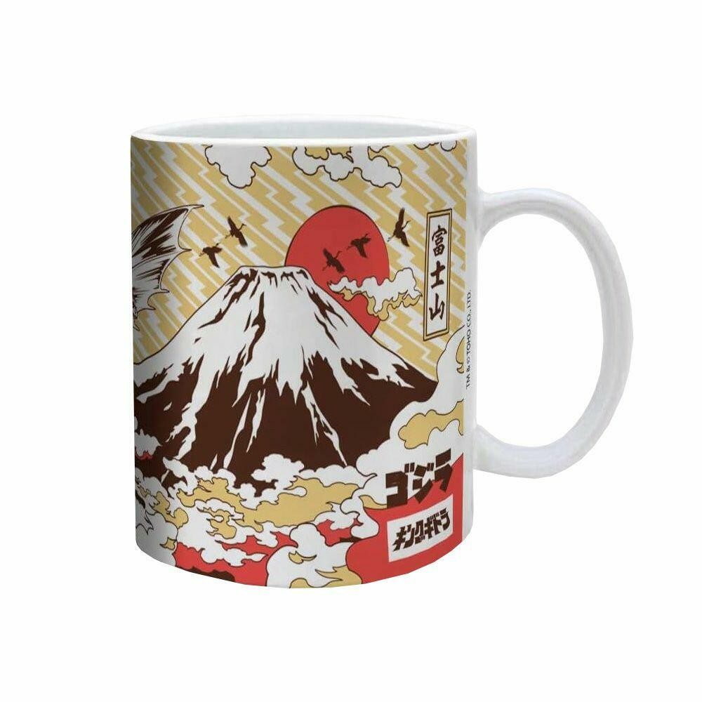 Godzilla Fuji Coffee Mug, 11oz