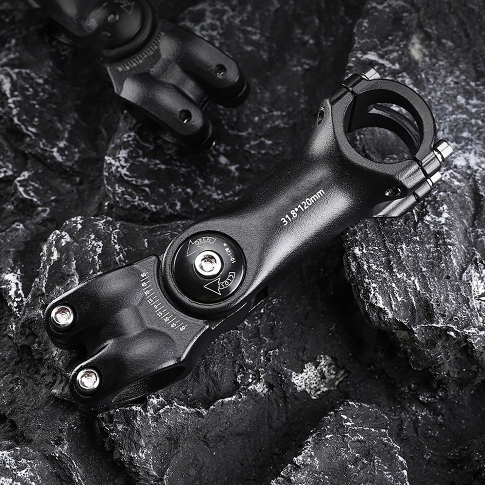 Adjustable Handlebar Stem Variable 60 Degree Angle Alloy L6K3