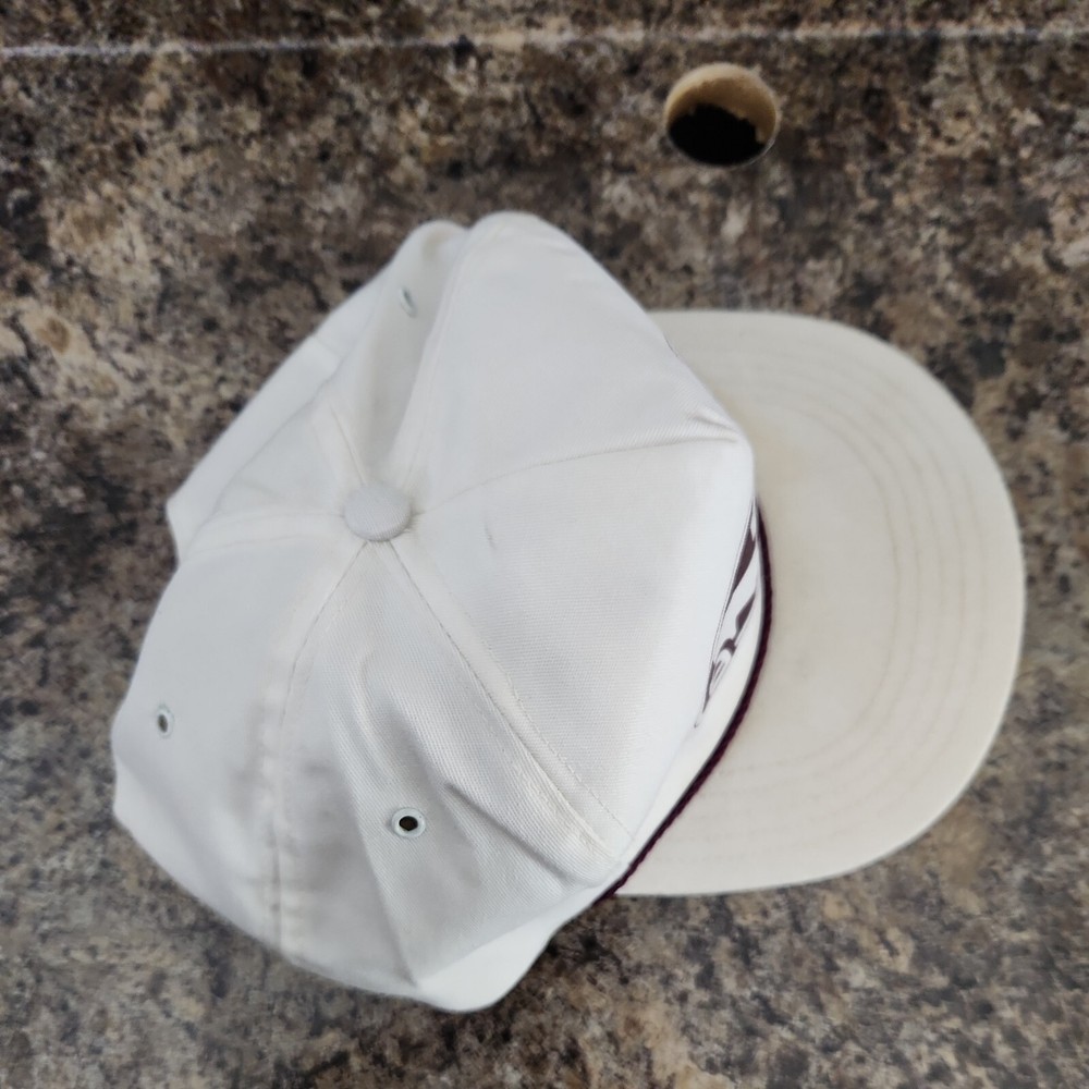 Vintage Northrup King Seed Strapback Adjustable Farm White