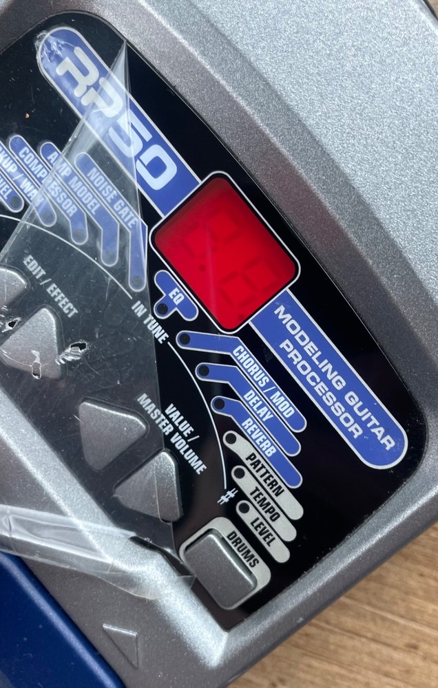 DigiTech RP50V Multi-Effect Modeling Guitar Processor No Power Supply - Tested