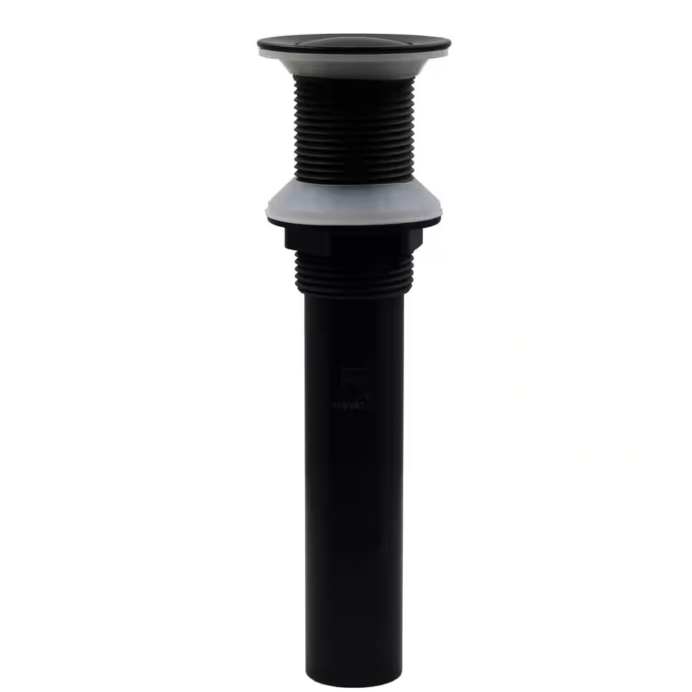 Single Solid Brass Bathroom Vessel Sink Clicker Pop-Up Drain Less Overflow in Ma