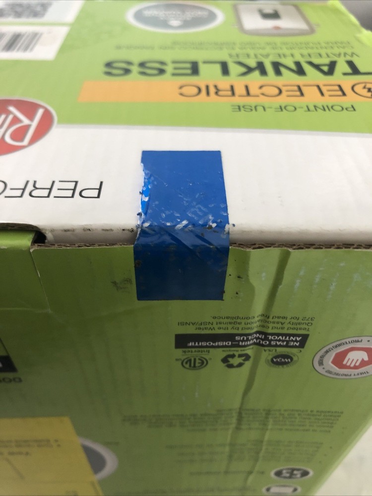 Rheem Performance RETEX-11 11kW 2.15 GPM 240V Electric Tankless Water Heater