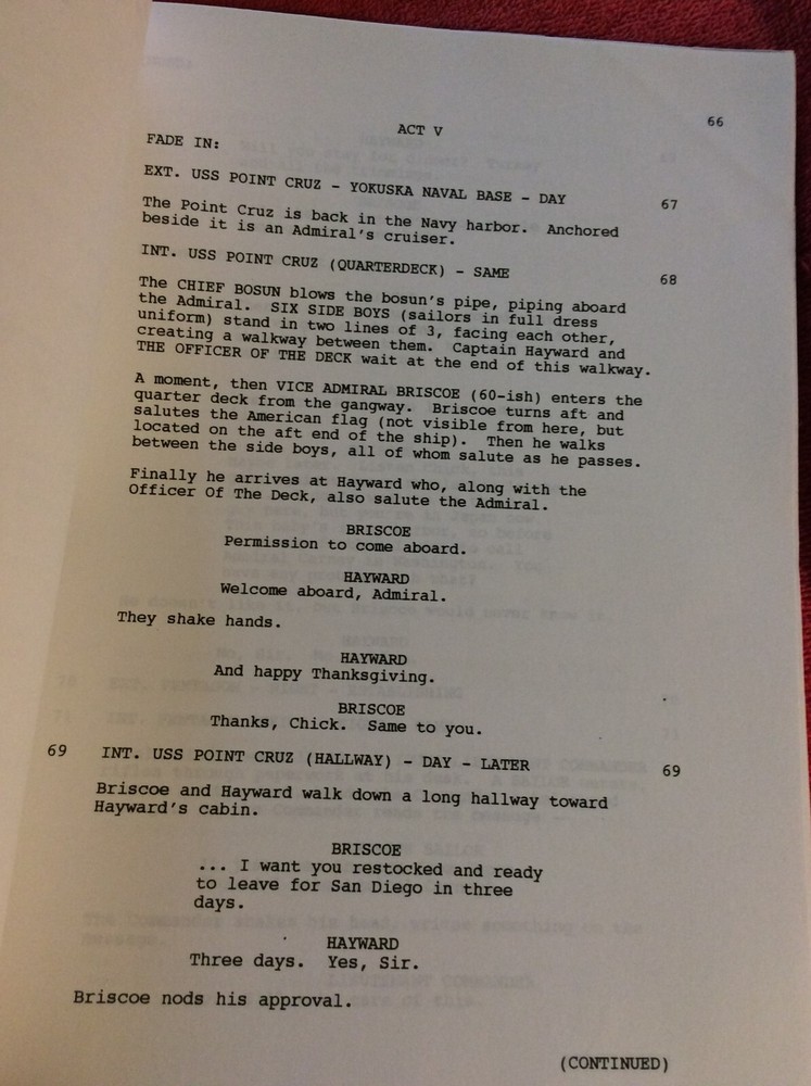 ORIGINAL SCRIPT A THOUSAND MEN AND A BABY RICHARD THOMAS DORIS ROBERTS MCRANEY