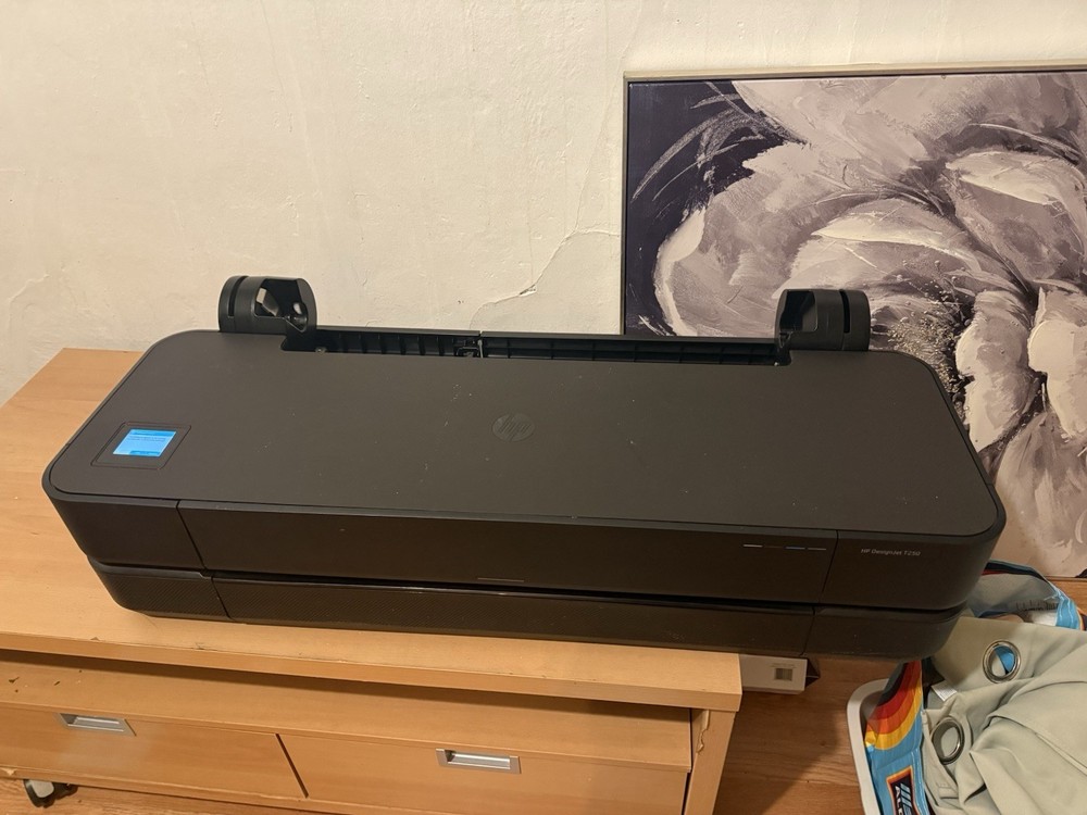 HP DesignJet T250 Wide Format Inkjet Large Format Printer Plastic