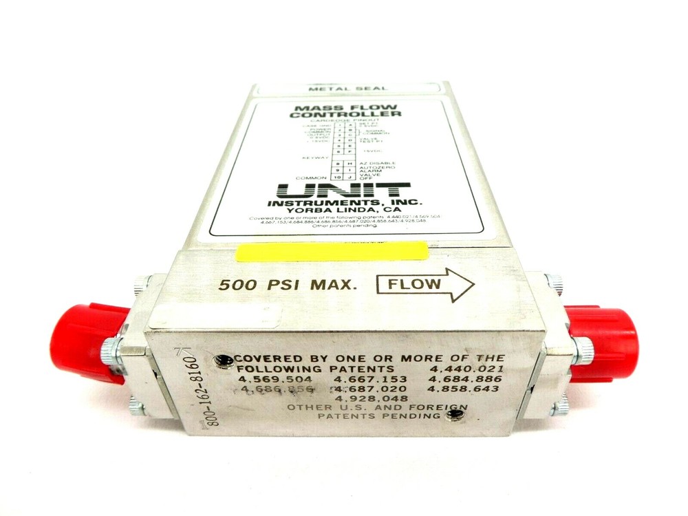 UNIT Instruments UFC-8160 Mass Flow Controller MFC 10 SLM N2 8160 Working Spare