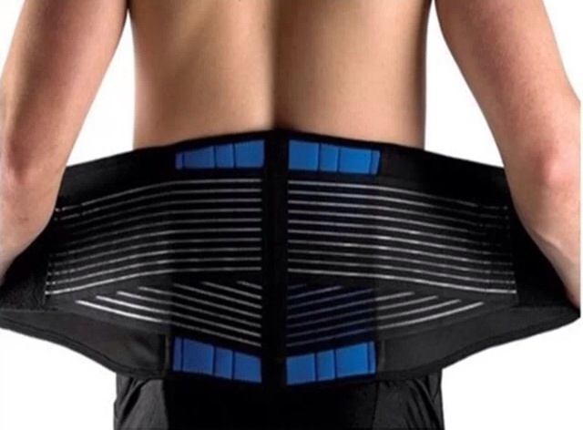 Neoprene Deluxe belt ~ Pain Relief~Double Pull Lumbar Lower, Back Support Brace