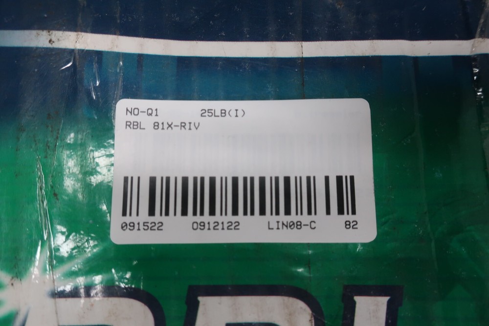 Rbl 81X-RIV Single Roller Chain 10ft 2-5/8in