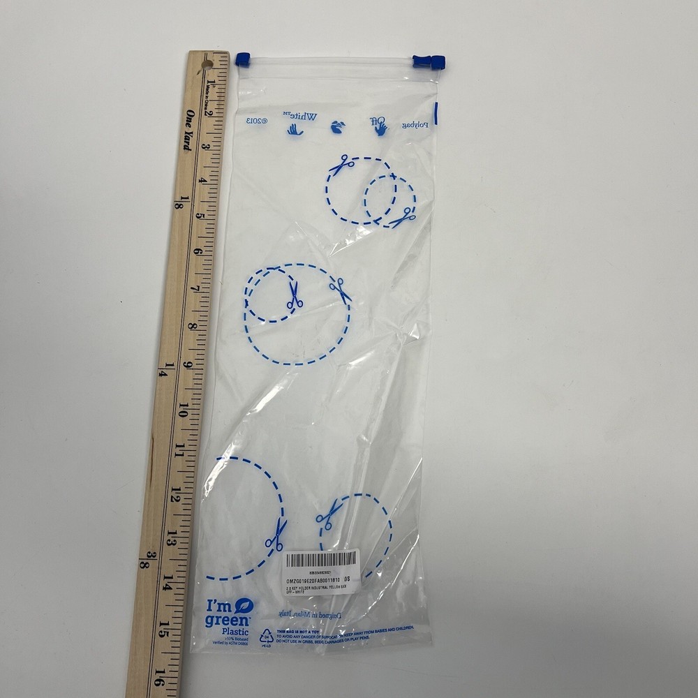 Off-White Polybag Plastic For Key holder With Inserts