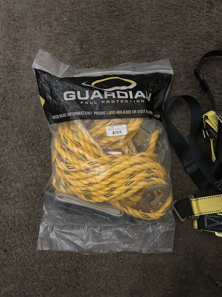 Guardian Fall Protection Harness & Rope