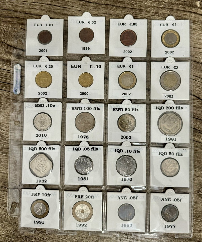 Assorted World Countries RARE Currency Coins