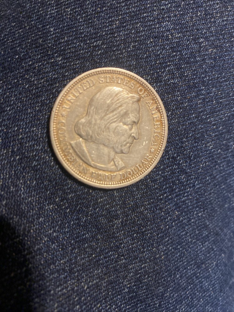 1892 50C Columbian Silver Commemorative