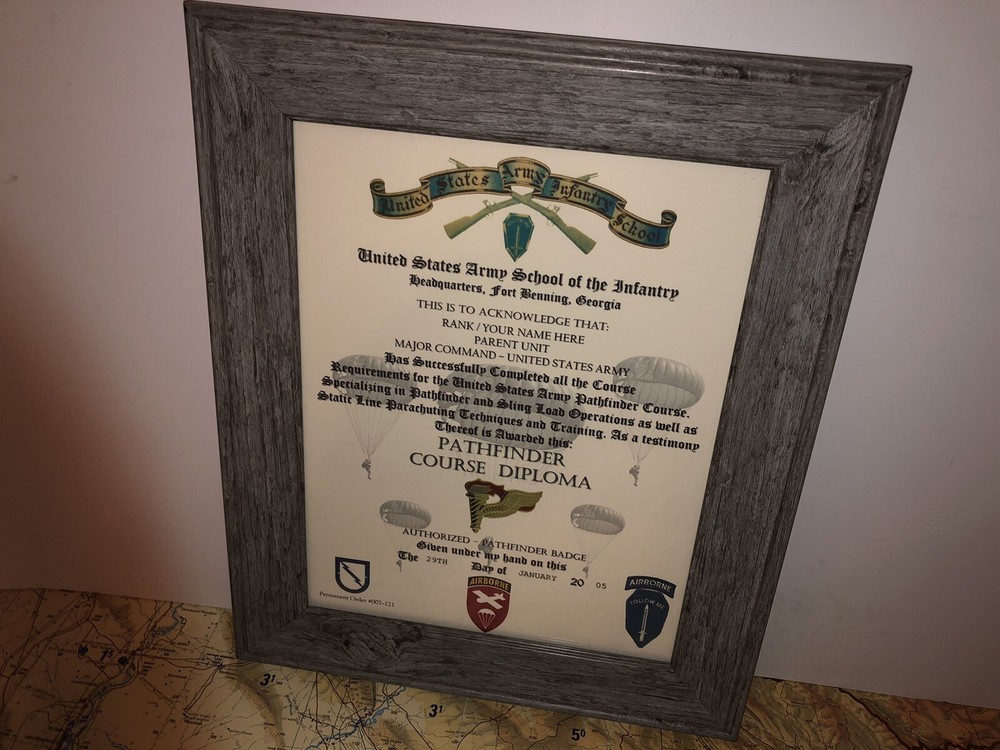 PATHFINDER COURSE DIPLOMA (COMMEMORATIVE CERTIFICATE)