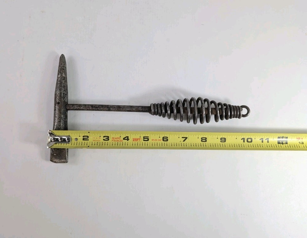 Vintage Chisel Point Chipping Hammer Welding Tool Slag Remover Blacksmith