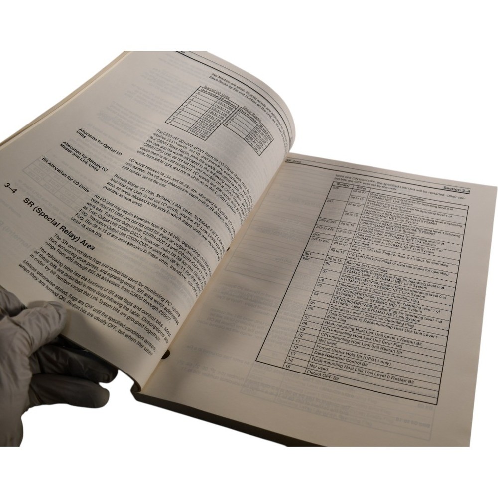 Omron C200H CPU01-E/03-E/11-E Operation Manual W130-E1-3A