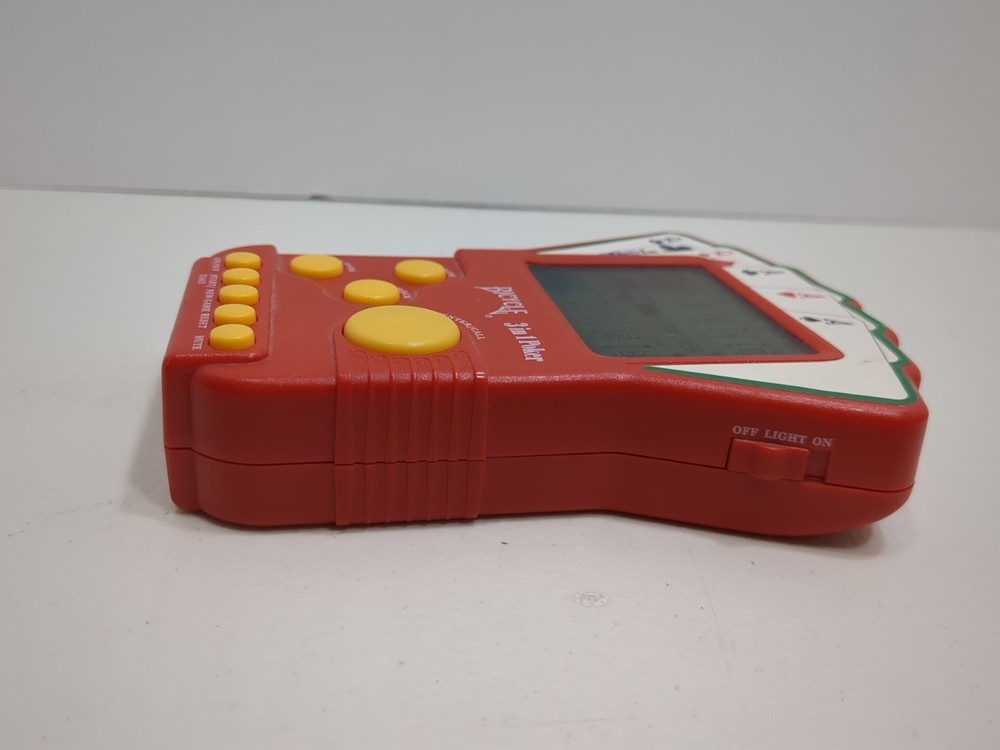 Techno Source 2004 Bicycle 3 in 1 Poker Handheld Electronic Game Pre-owned Works