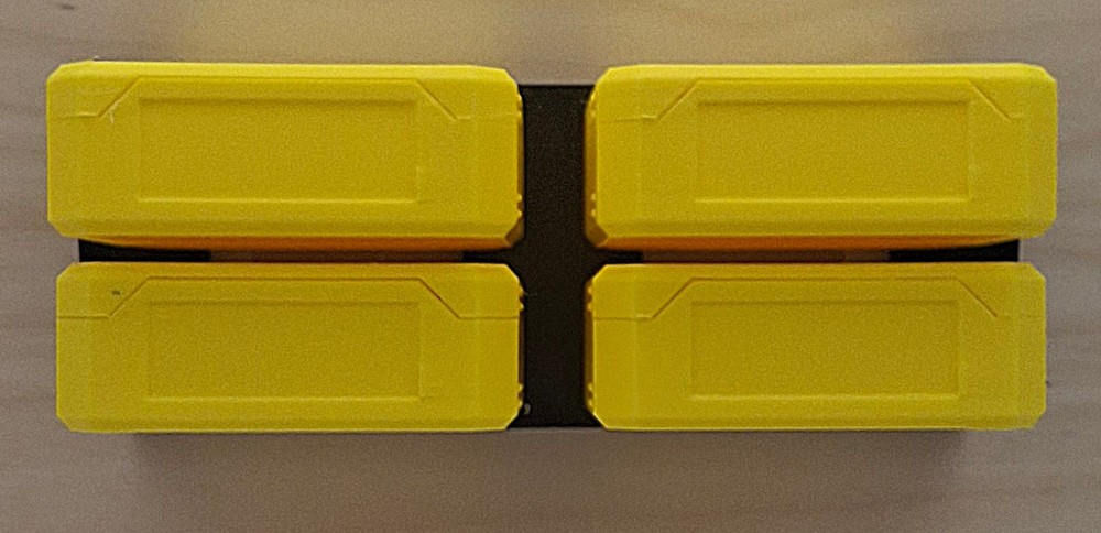 Wall Mount Hardware Organizer w/ Storage Boxes | 3D Printed Parts Bin | Modular