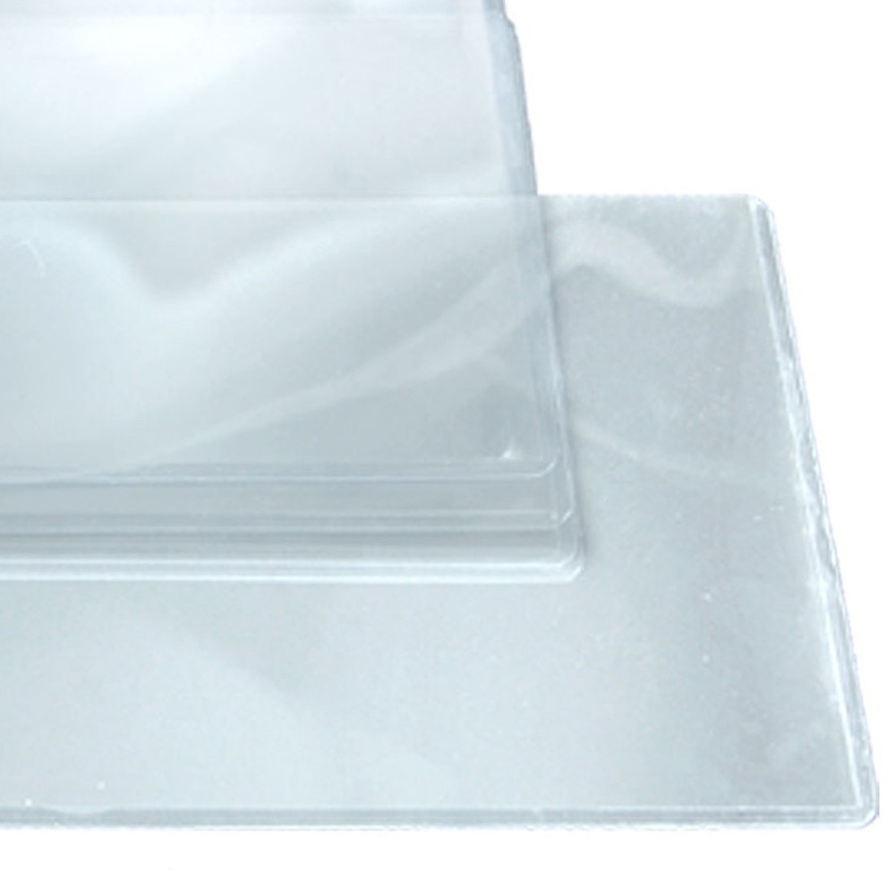 5 Pcs Clear Plastic A5 Document File Cards Holder Case