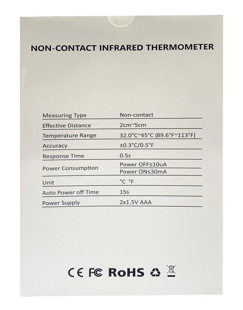 Contactless Infrared Thermometer